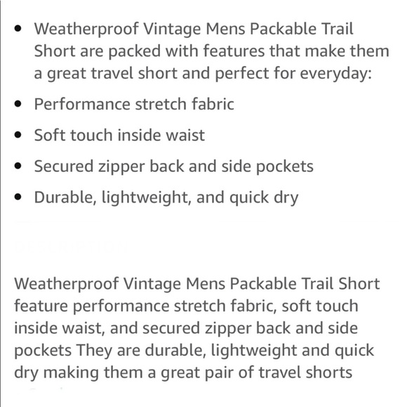 Weatherproof Trail Shorts - Picture 15 of 15